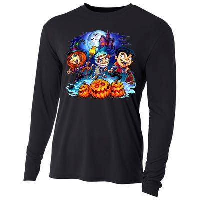 Trick-or-Treaters Halloween Cooling Performance Long Sleeve Crew