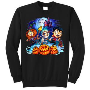 Trick-or-Treaters Halloween Tall Sweatshirt