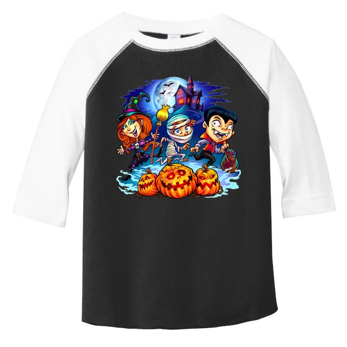 Trick-or-Treaters Halloween Toddler Fine Jersey T-Shirt