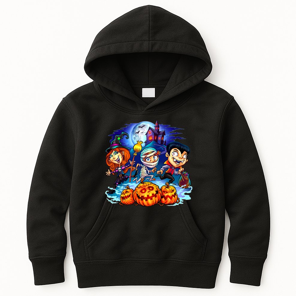 Trick-or-Treaters Halloween Kids Hoodie