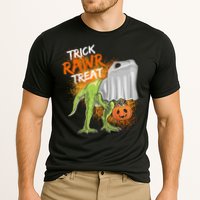 Trick Rawr Treat Halloween T Rex Dinosaur Cooling Performance Crew T-Shirt