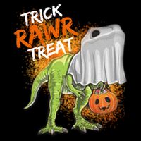 Trick Rawr Treat Halloween T Rex Dinosaur T-Shirt