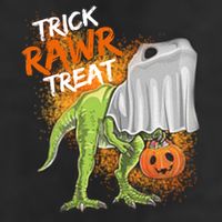 Trick Rawr Treat Halloween T Rex Dinosaur 11oz C Handle Ceramic Mug
