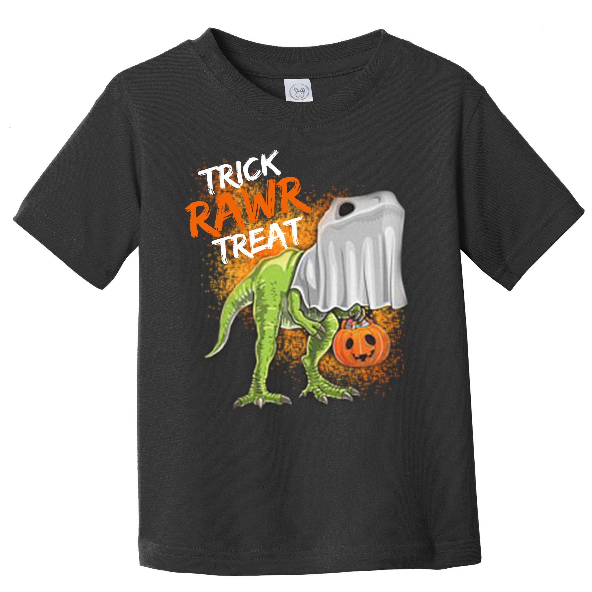 Trick Rawr Treat Halloween T Rex Dinosaur Toddler T-Shirt