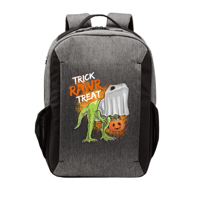 Trick Rawr Treat Halloween T Rex Dinosaur Vector Backpack