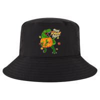 Trick RAWR Treat T-Rex Funny Halloween Cool Comfort Performance Bucket Hat