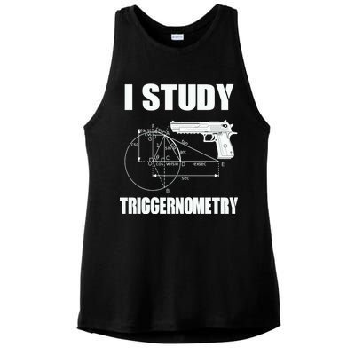 Triggernometry Pistol Ladies PosiCharge Tri-Blend Wicking Tank