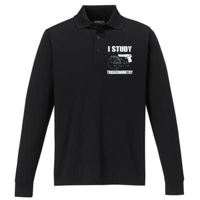 Triggernometry Pistol Performance Long Sleeve Polo