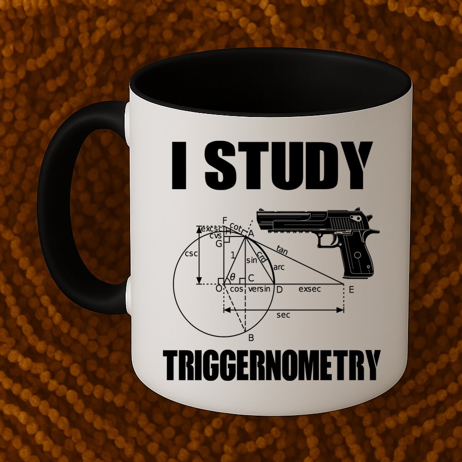 Triggernometry Pistol Mug