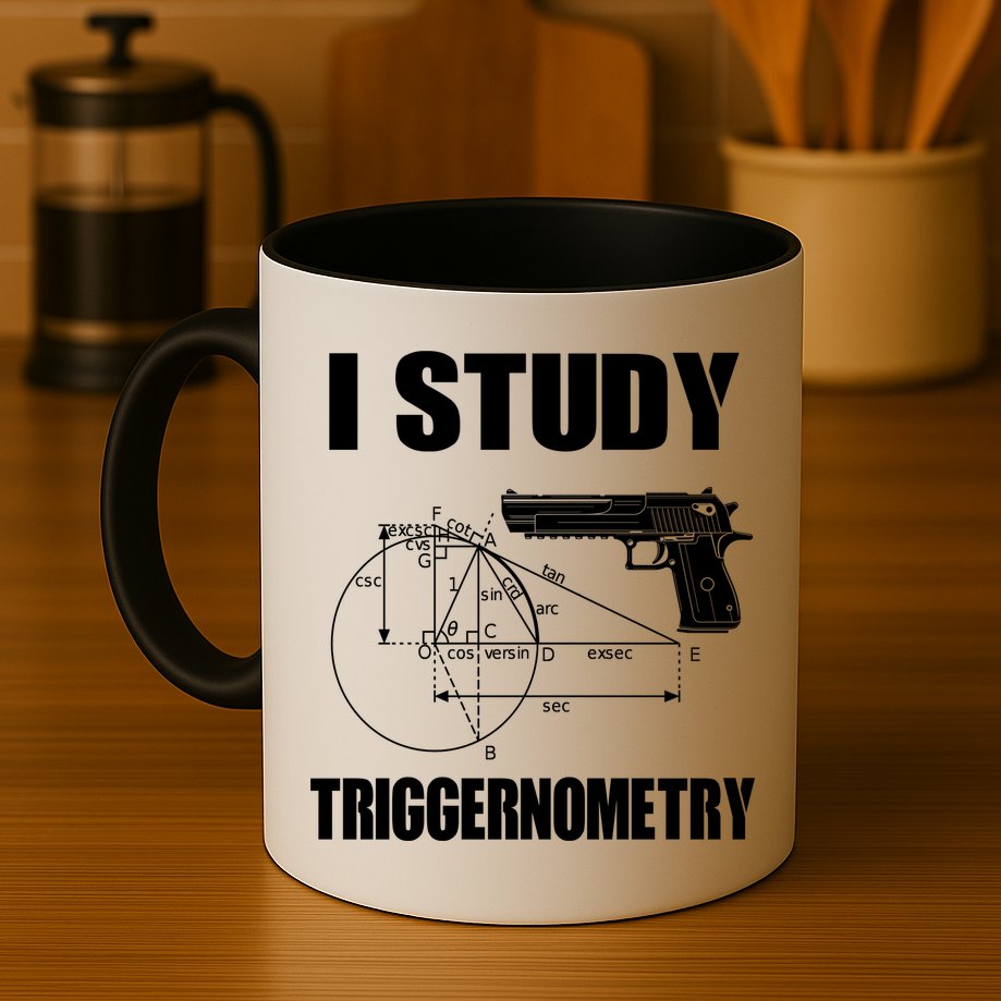 Triggernometry Pistol Mug