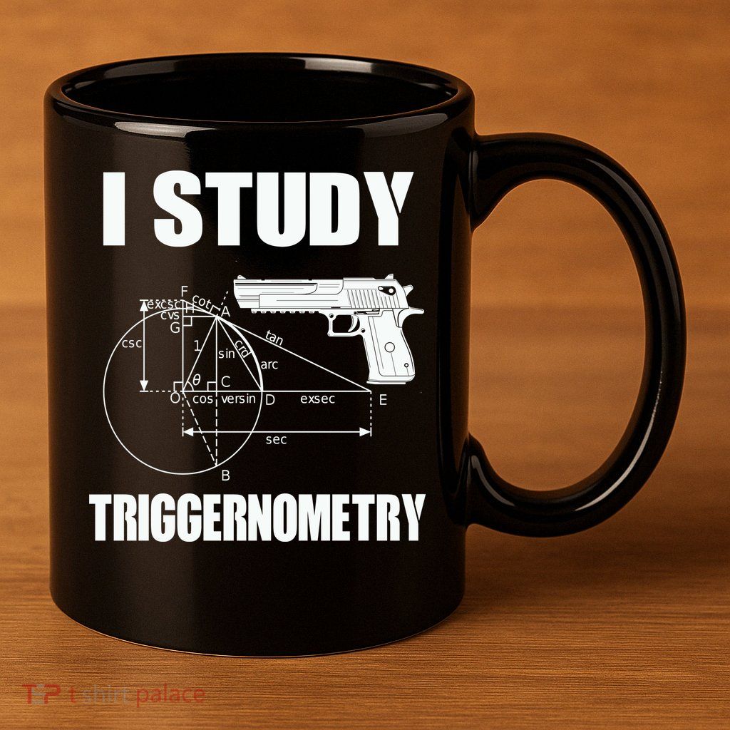 Triggernometry Pistol 11oz C Handle Ceramic Mug