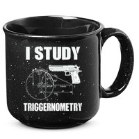 Triggernometry Pistol 15oz Campfire Ceramic Mug