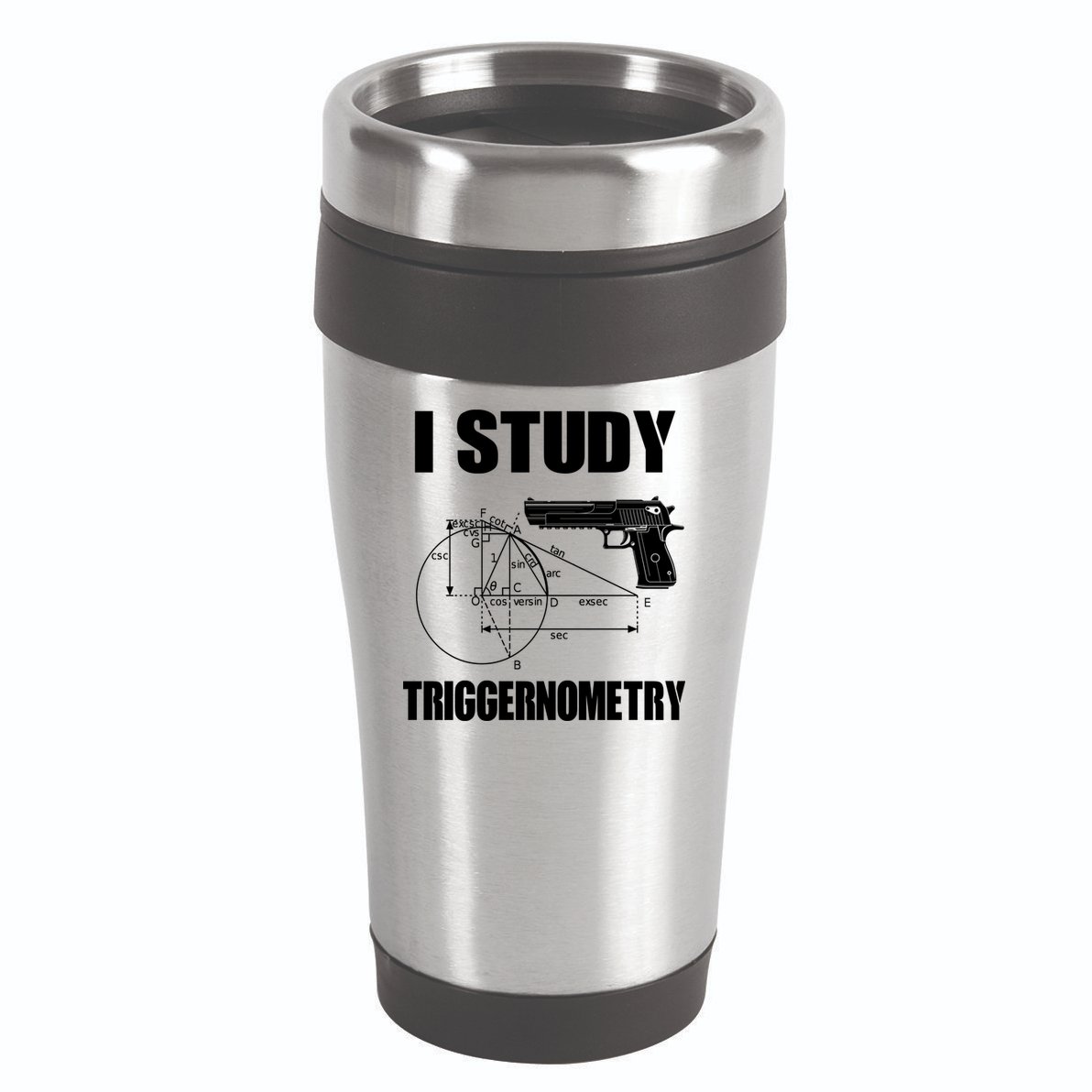 Triggernometry Pistol 16oz Travel Tumbler