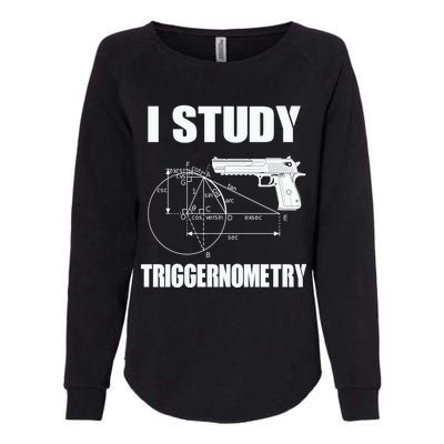 Triggernometry Pistol Womens California Wash Sweatshirt