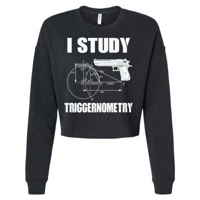 Triggernometry Pistol Cropped Pullover Crew