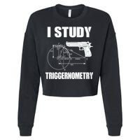 Triggernometry Pistol Cropped Pullover Crew