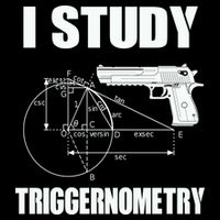 Triggernometry Pistol Cropped Pullover Crew