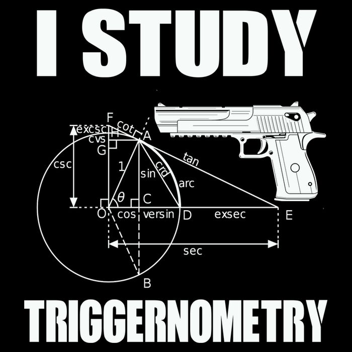 Triggernometry Pistol Cropped Pullover Crew