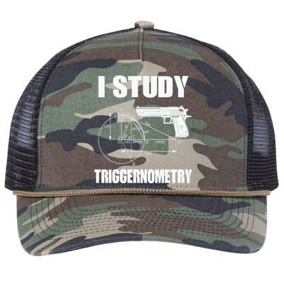 Triggernometry Pistol Retro Rope Trucker Hat Cap