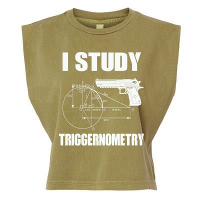 Triggernometry Pistol Garment-Dyed Women's Muscle Tee