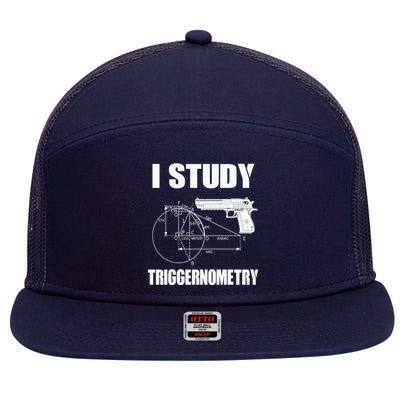 Triggernometry Pistol 7 Panel Mesh Trucker Snapback Hat