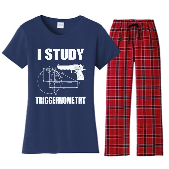 Triggernometry Pistol Women's Flannel Pajama Set