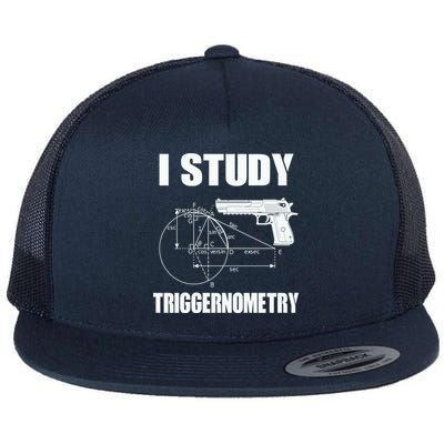 Triggernometry Pistol Flat Bill Trucker Hat