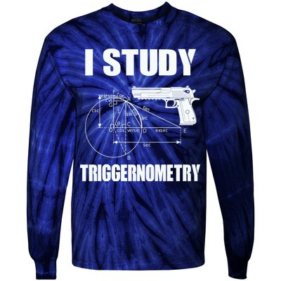 Triggernometry Pistol Tie-Dye Long Sleeve Shirt