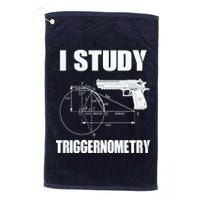 Triggernometry Pistol Platinum Collection Golf Towel