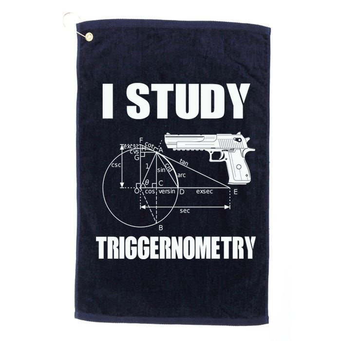 Triggernometry Pistol Platinum Collection Golf Towel