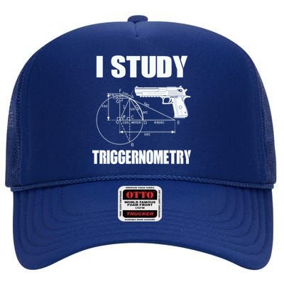 Triggernometry Pistol High Crown Mesh Back Trucker Hat