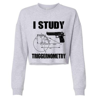 Triggernometry Pistol Cropped Pullover Crew