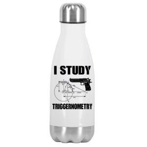 Triggernometry Pistol Stainless Steel Insulated Water Bottle