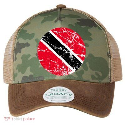 Trinidad Retro Logo Legacy Tie Dye Trucker Hat