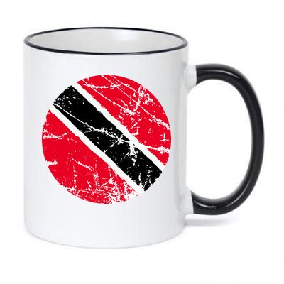 Trinidad Retro Logo 11oz Black Color Changing Mug