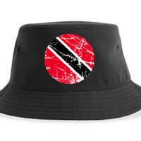 Trinidad Retro Logo Sustainable Bucket Hat
