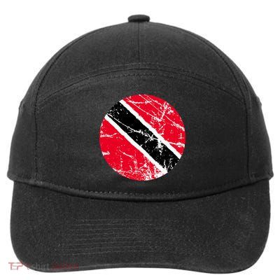 Trinidad Retro Logo 7-Panel Snapback Hat