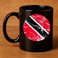 Trinidad Retro Logo 11oz C Handle Ceramic Mug