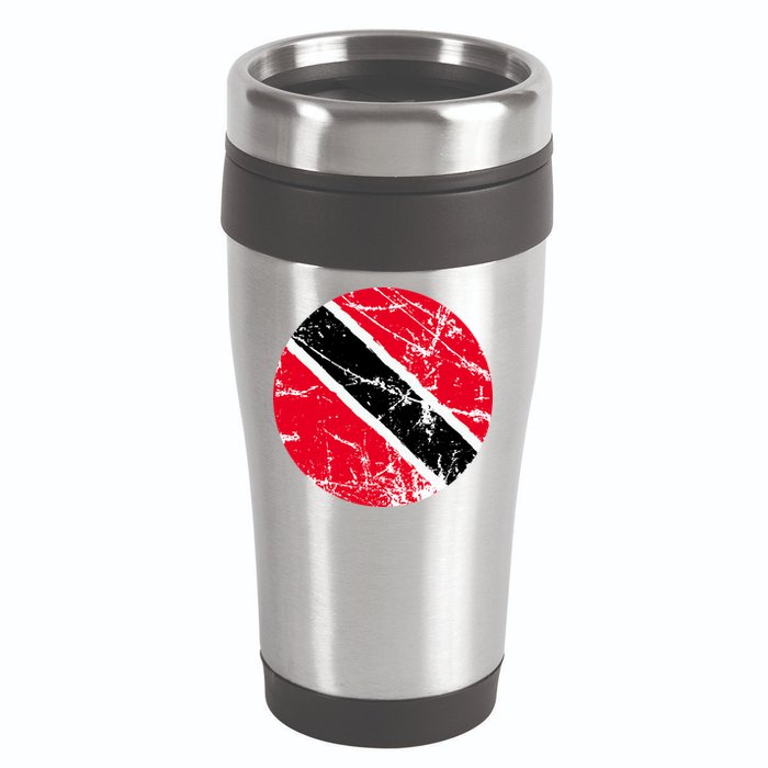 Trinidad Retro Logo 16oz Travel Tumbler