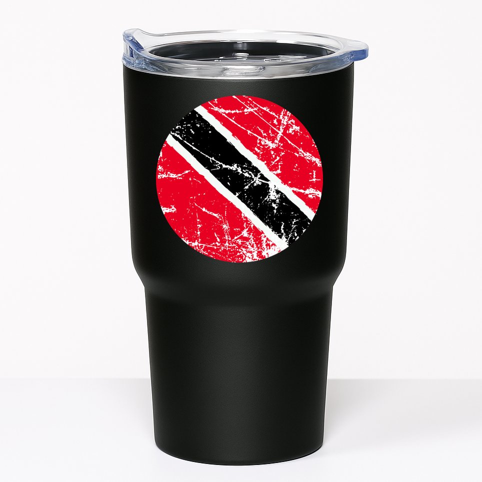 Trinidad Retro Logo Tumbler