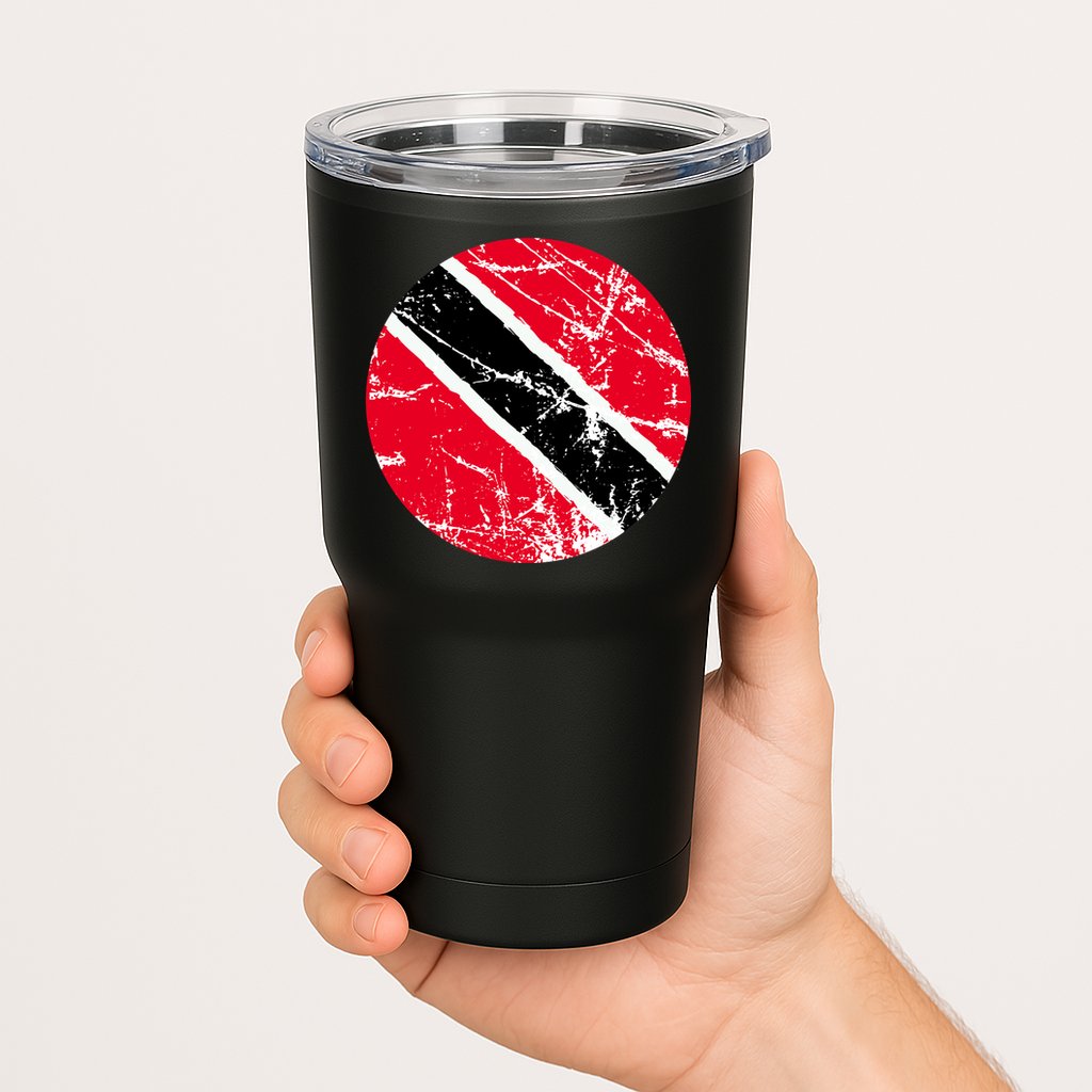 Trinidad Retro Logo Tumbler