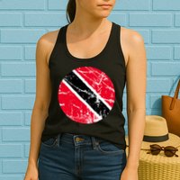 Trinidad Retro Logo Womens Tank Top