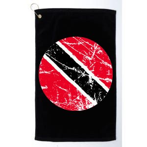 Trinidad Retro Logo Platinum Collection Golf Towel