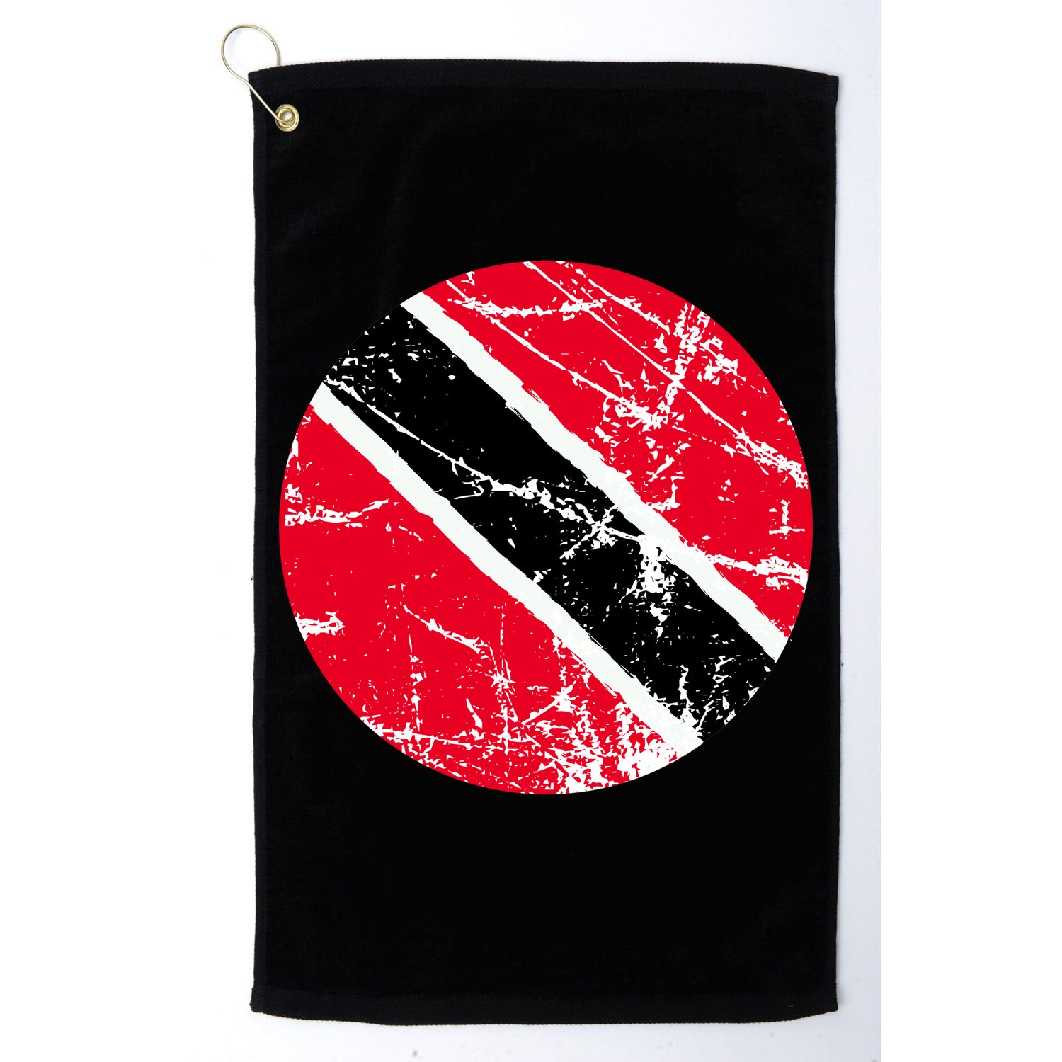 Trinidad Retro Logo Golf Towel