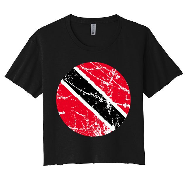 Trinidad Retro Logo Crop Top