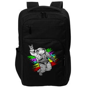 Trippy Astronaut Impact Tech Backpack