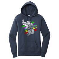 Trippy Astronaut Women's Pullover Hoodie