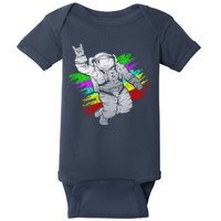 Trippy Astronaut Baby Bodysuit