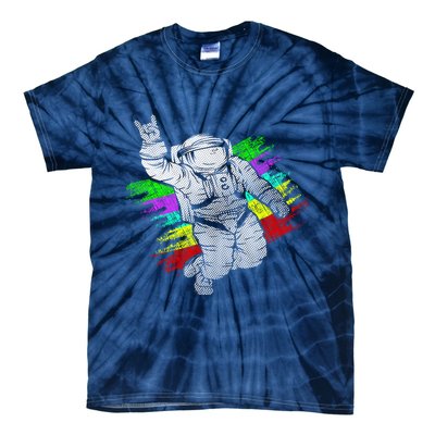 Trippy Astronaut Tie-Dye T-Shirt