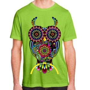 Trippy Big Eyed Owl Adult ChromaSoft Performance T-Shirt